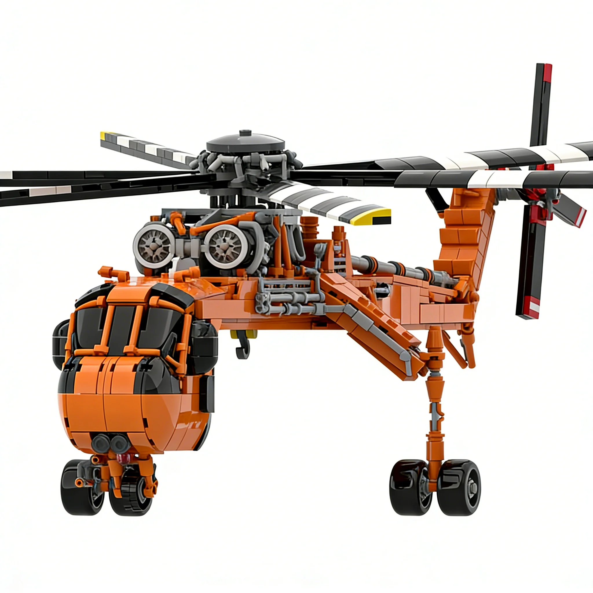 

1291pcs MOC Sikorsky Skycrane Model Building Blocks Construction Toys Christmas Gifts Education Brick Kids DIY Creative Idea