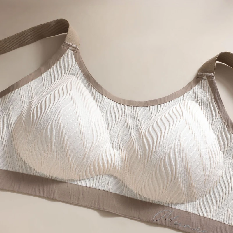 Модный большой бюстгальтер для полных девочек, мягкий поддерживающий бюстгальтер с боковой грудью, удобный, суперэластичный, против опустошения, против провисания