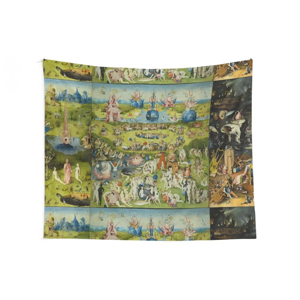 The Garden of Earthly Delights by Hieronymus Bosch Tapestry Bedroom Decoration Home Decorations Room Aesthetic Decor Tapestry