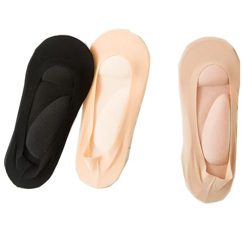Palmilhas elásticas femininas, meias de espuma de memória, almofada de sapato para pés, almofada de amortecimento de pressão, suporte de arco, palmilha ortopédica de pé plano