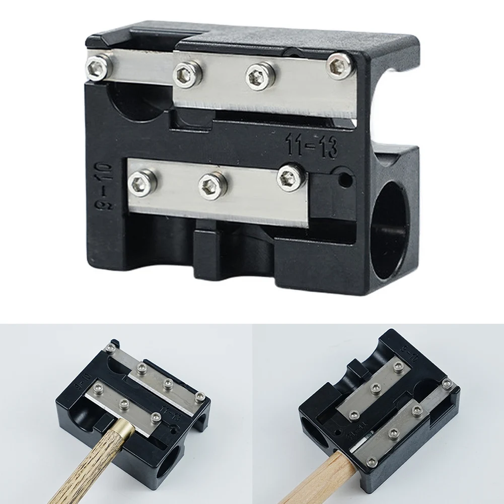 

Billiards Cue Tip Shaping Tool 7 in 1 for Pool Cue Maintenance Trimmer for Precision Shaping and Cleaning of Tips