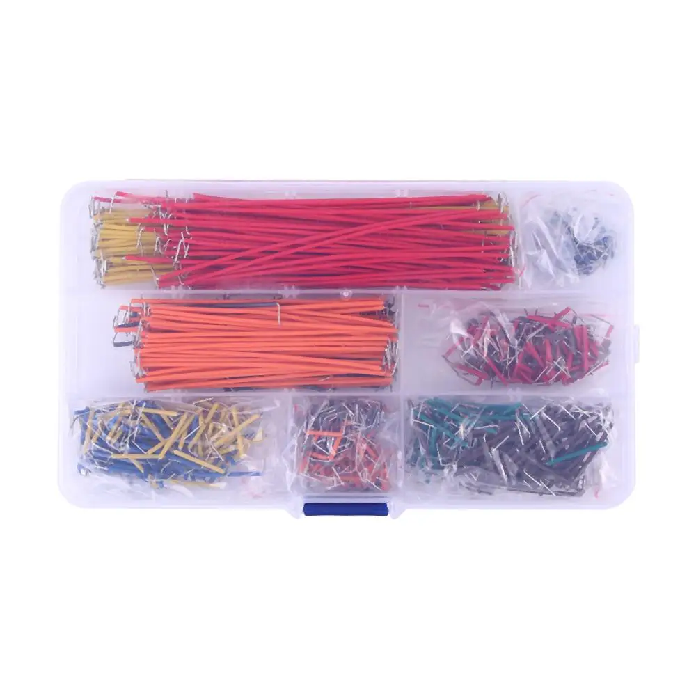 

Wire Preformed 14 Lengths for DIY Shield Breadboard Jumper Wire Electrical Wires Electrical Supplies Assorted Jumper Wire Kit