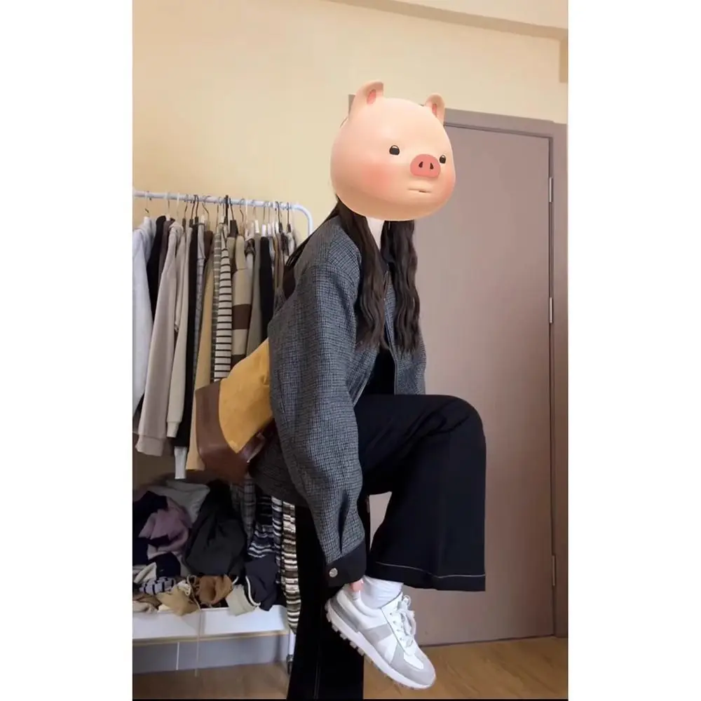 

Женские флисовые куртки, женская зимняя одежда, облегающие Harajuku, милые, в консервативном стиле, с передними карманами на пуговицах, повседневные трендовые женские куртки