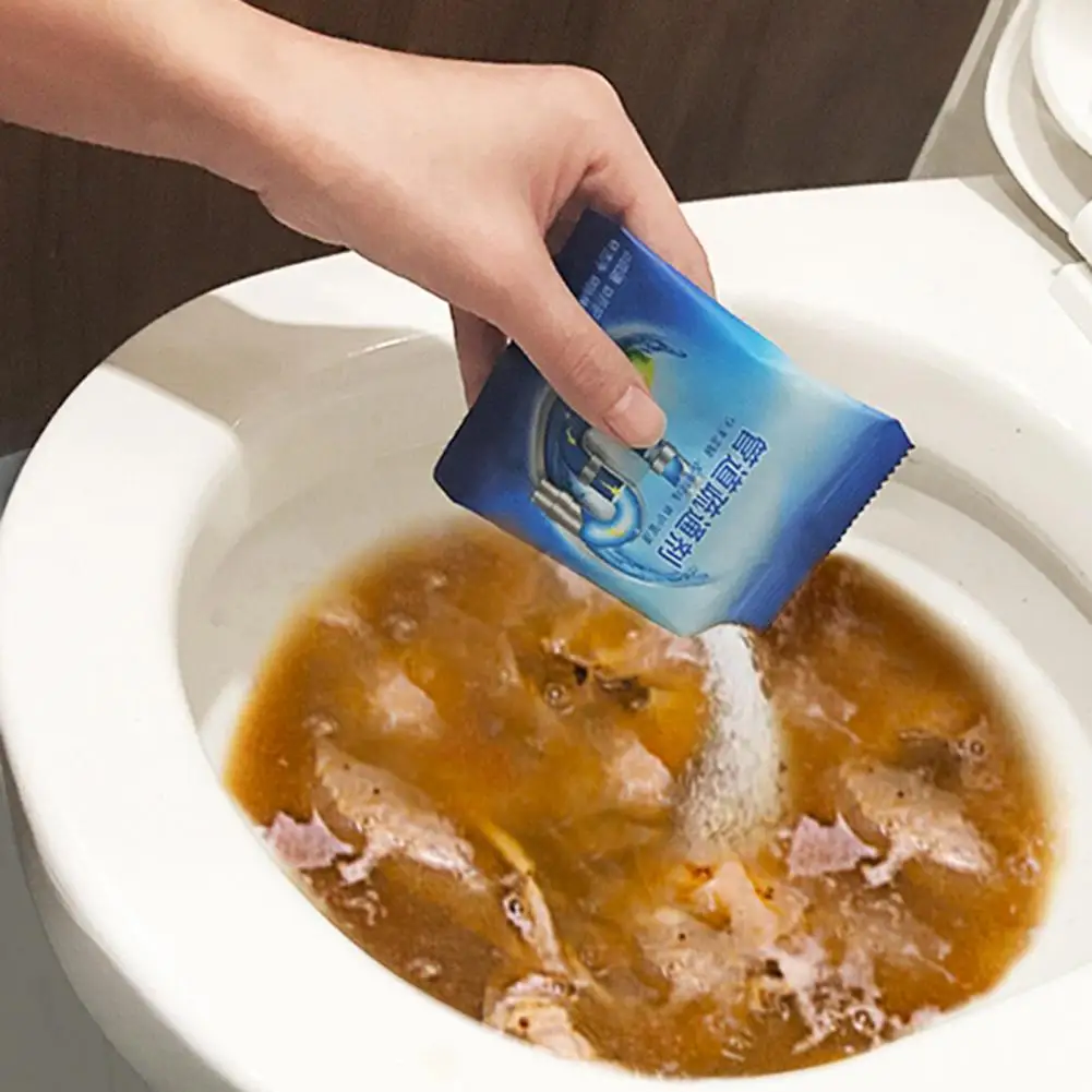Forti pulitori di scarico Agente di dragaggio per tubi Cucina Tubi d'acqua Fogna Wc Chiudi Strumento Pulizia Deodorante Prodotti chimici Draga Lavello