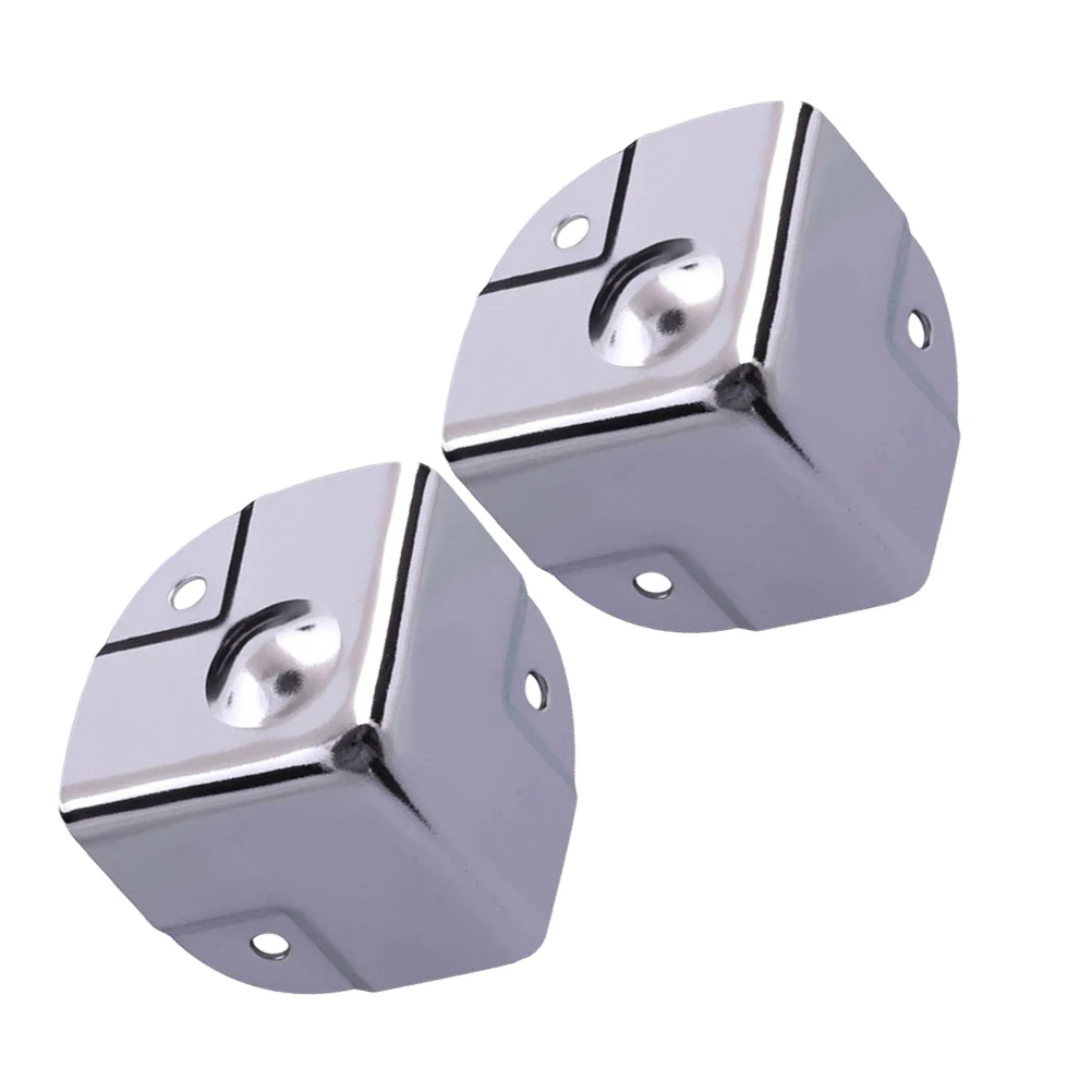 4 قطع من واقي زوايا الطاولة من الفولاذ المقاوم للصدأ، مادة عملية متينة لحماية الأثاث والديكور للاستخدام في المنزل