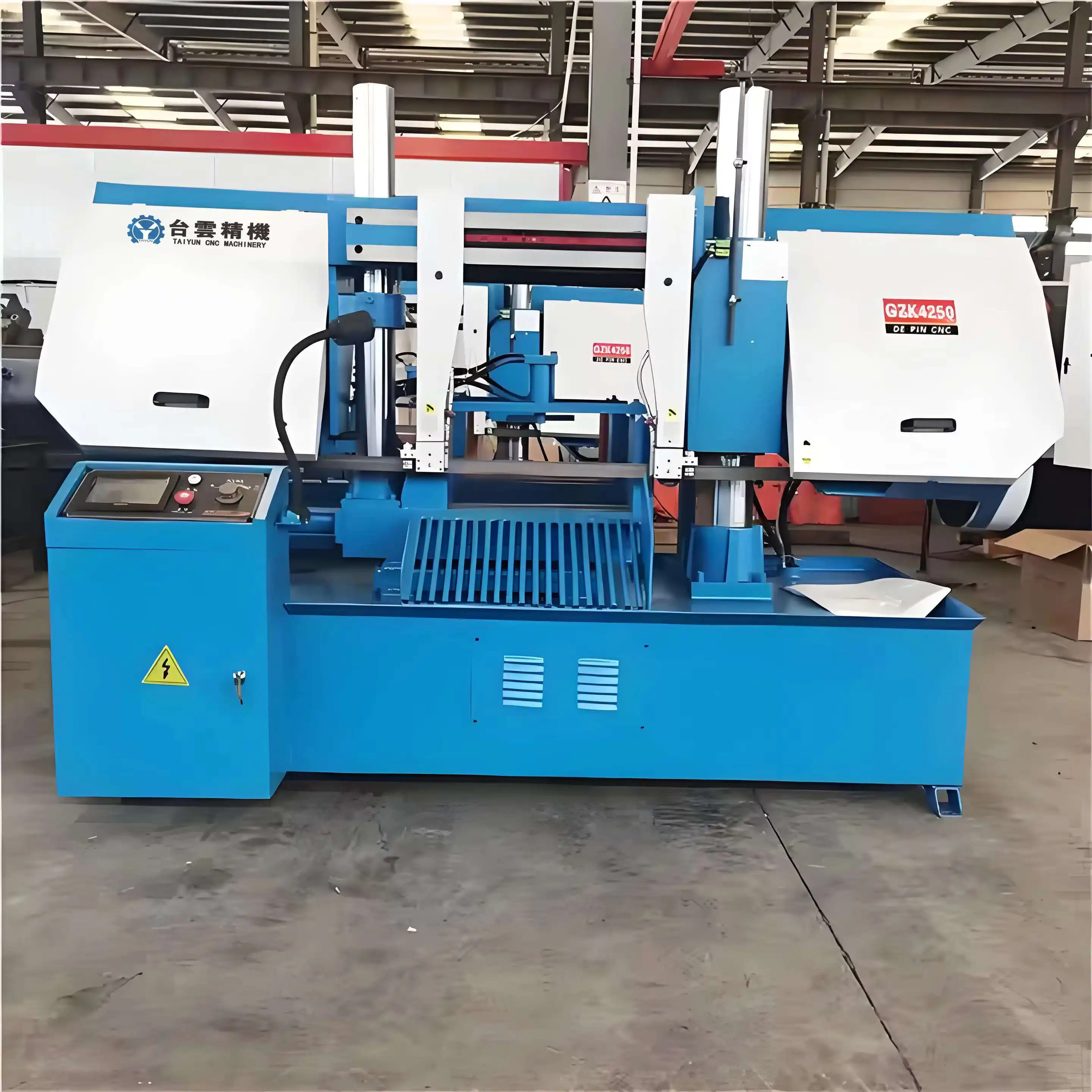 TAIYUN Horizontal Metal Hine Hydraulic Nical Blade Gear Engine Automatic Motor New Used Including Band Saw