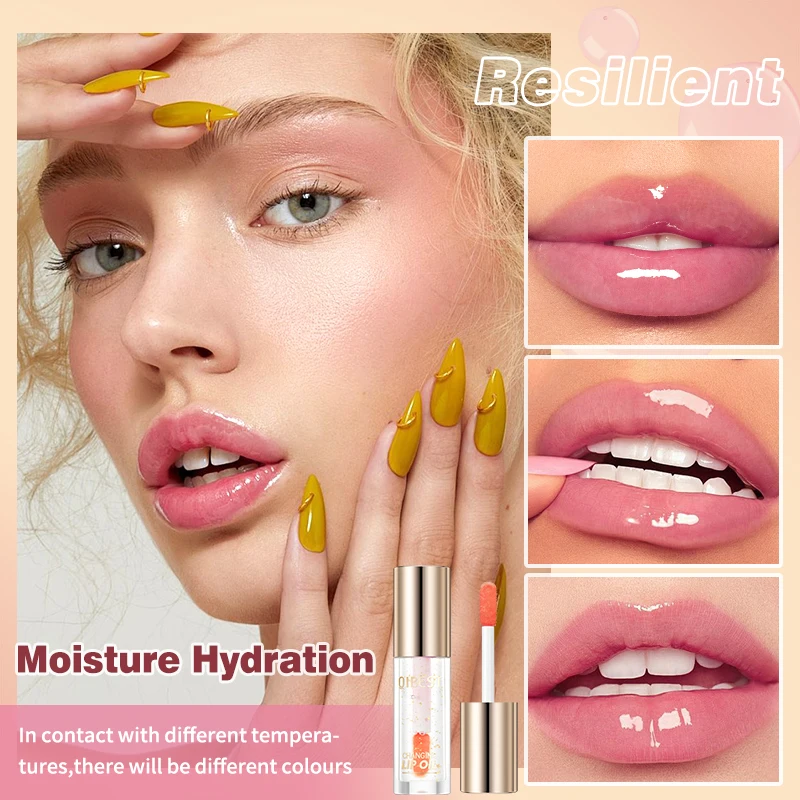 Lipstick+Lip Oil Set, hydraterend en niet vettig, lichtgewicht en glanzend, glad en gemakkelijk aan te brengen, natuurlijk make-up effect