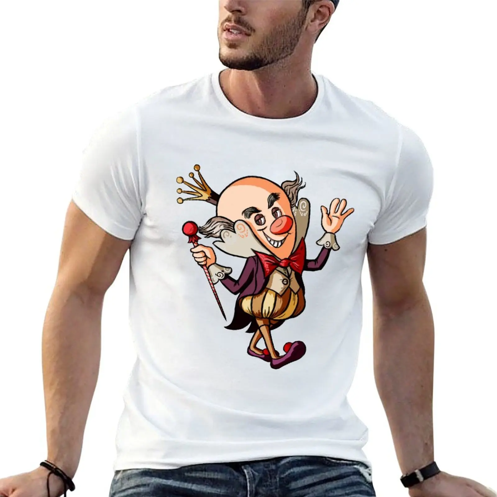 

King Candy! T-Shirt cotton t shirt man t shirt man plain T-Shirt
