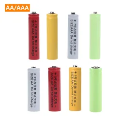 Universal No Power 14500 LR6 AA AAA LR03 10440 Size Dummy Fake Battery Shell Placeholder Cylinder Conductor Replacement