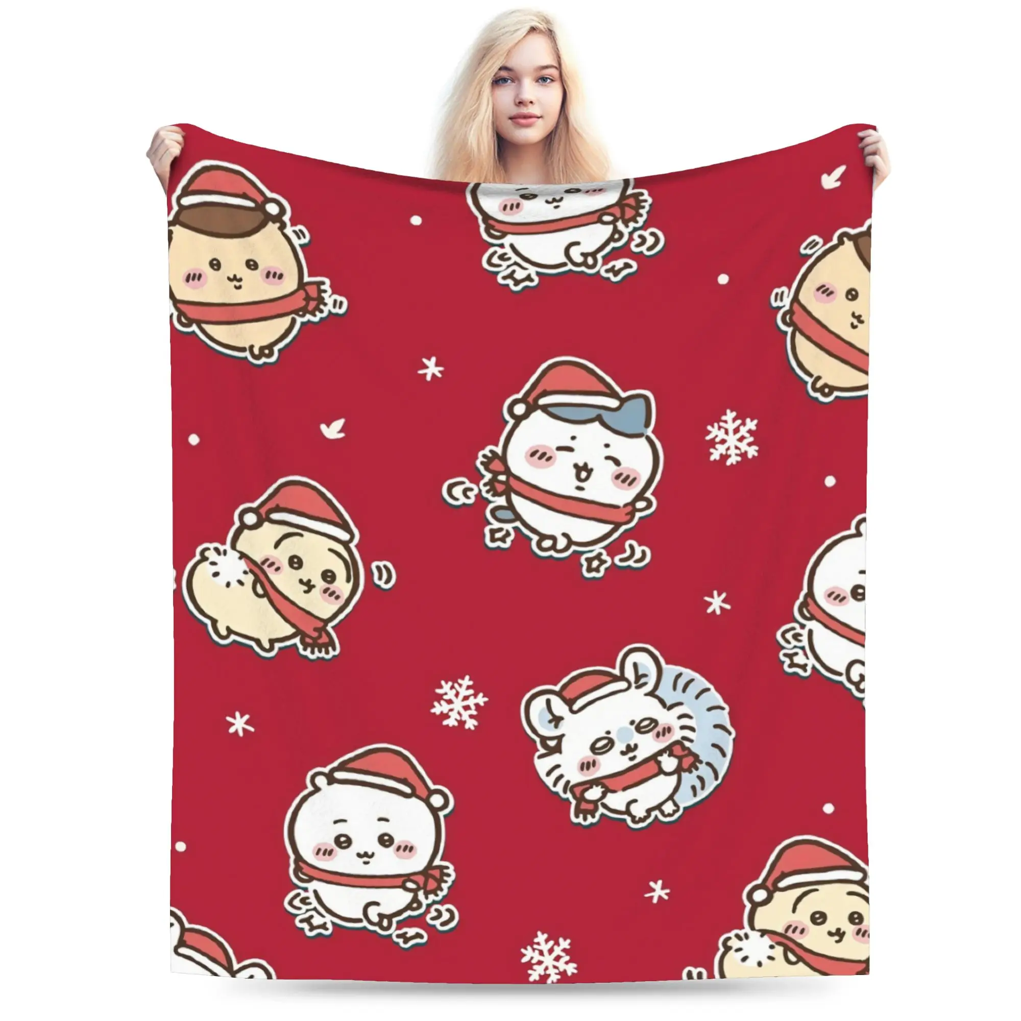 

Hachiware Usagi Kawaii C-Chiikawas одеяла флисовое портативное теплое одеяло с принтом для постельных принадлежностей автомобильные покрывала