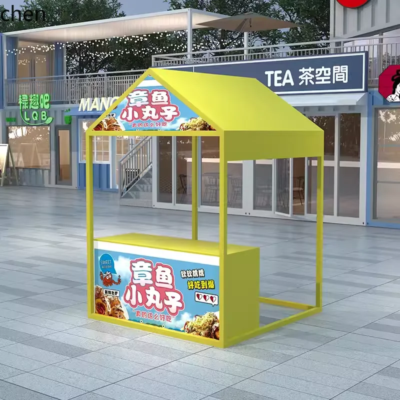 Large Night Market Snack Stall Display Rack Activity Display Stand Mall Promotion Tent Rack