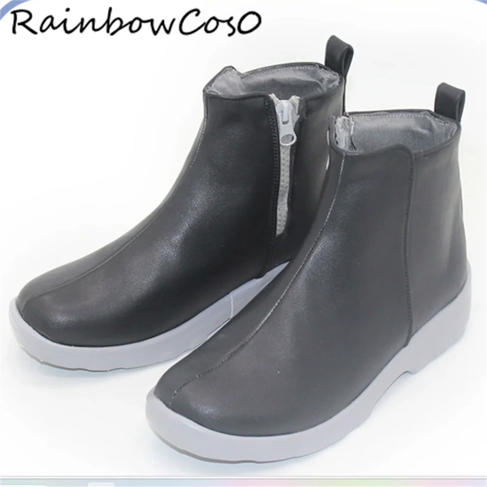 Shiramitsu Ryui 18TRIP EIGHTEEN TRIP Scarpe Cosplay Stivali Gioco Anime Party Halloween RainbowCos0 W4958