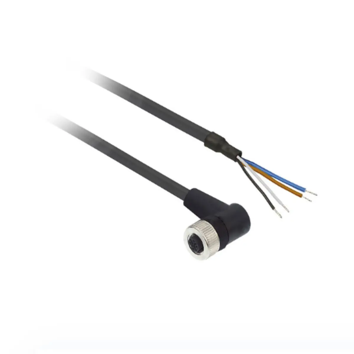 

XZCP1241L5 Pre wired connectors XZ, elbowed female, M12, 4 pins, cable PUR 5 m