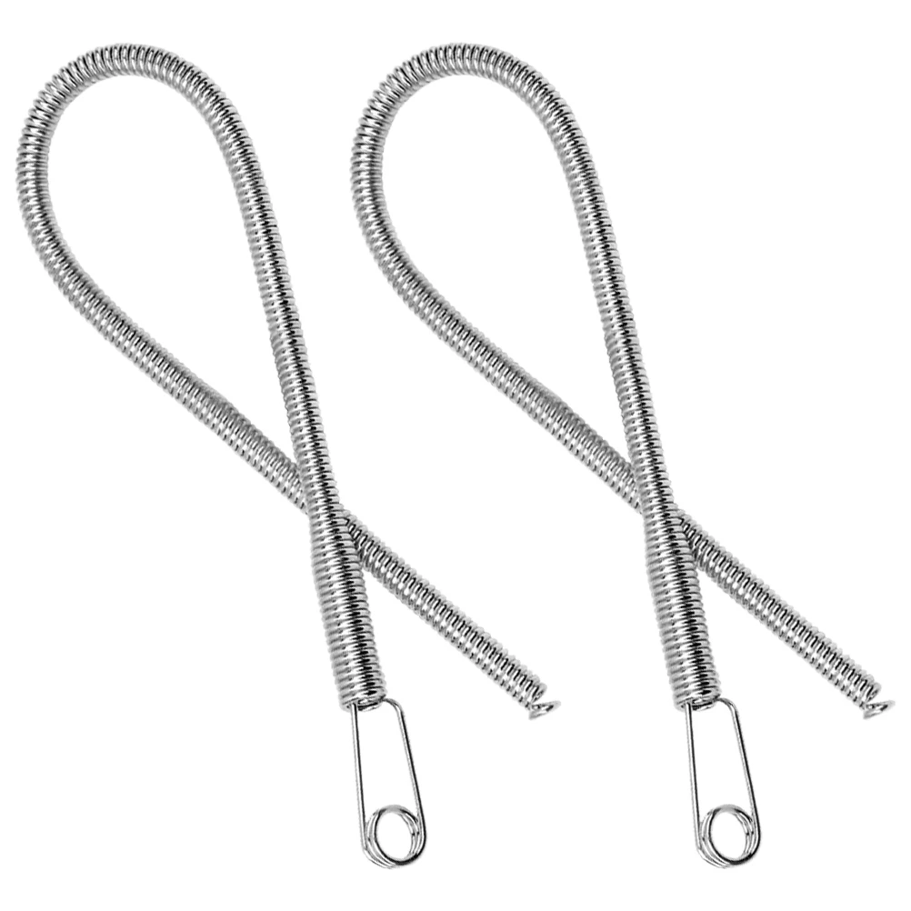 

2 pcs Stainless Steel Foldable Cord Threading Tool For Pants Elastic Drawstring Sewing Needle Diy Knitting Threader Rope