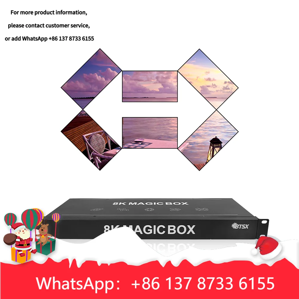 

BIT-VJ-106Pro Digital Signage Displays Professional-Grade Video Wall Control 10-Layer Overlay Window Roaming Real-Time