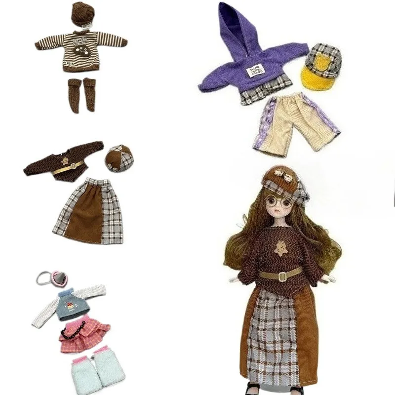

Одежда для кукол, подходящая для GL 30 см BJD, масштаб 1/6, в стиле Ghost Mom Lolita, для переодевания, аксессуары для игрушек DIY