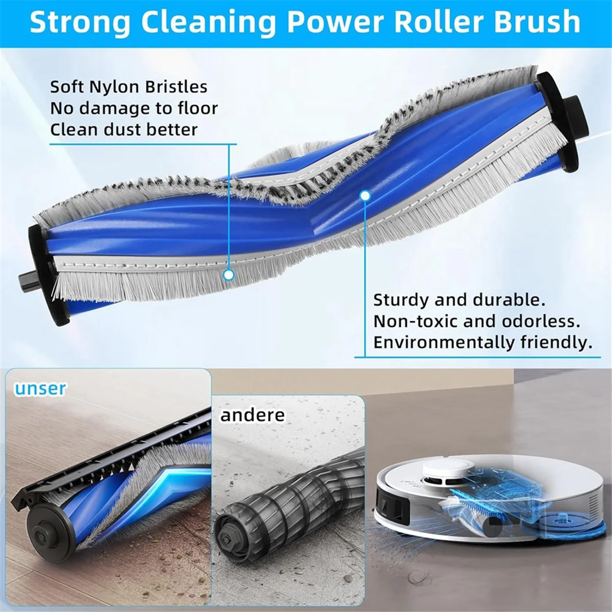 B26B For Ecovacs Deebot T30 Omni / T30 Pro Omni Vacuum Cleaner Main Side Brush Hepa Filters Mop Cloth Dust Bags Accessories