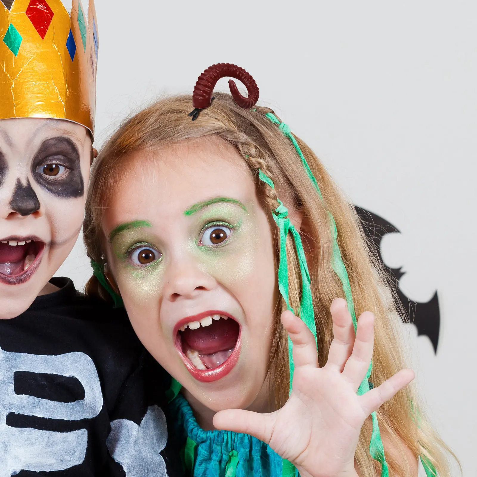 

1 Pair Sheep Horn Hair Clips Halloween Devil Horn Hairpin Cosplay Horns Decorative Hair Barrettes for Girls Devil Horns Hairpins