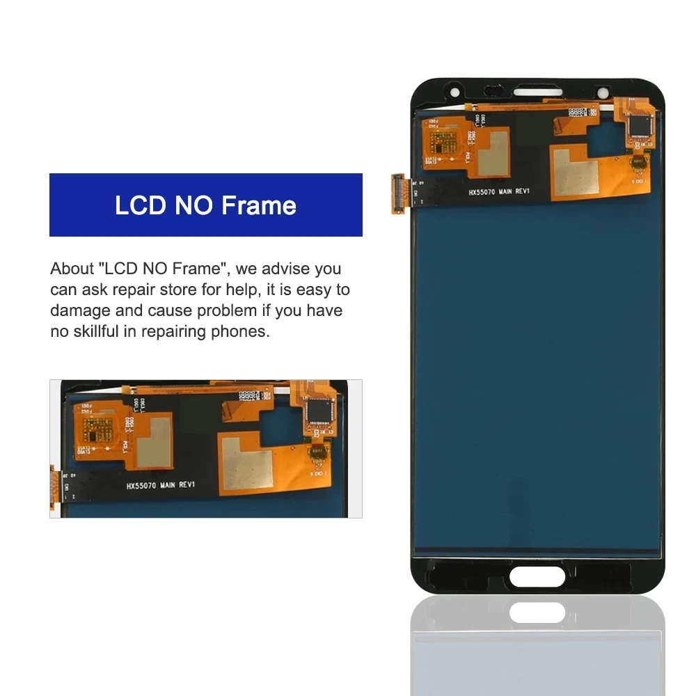 LCD do Samsung Galaxy J7 rdzeń J701 J7 Nxt J7 Neo J701F ekran dotykowy Digitizer zespół SM-J701M zamiennik z prezentami