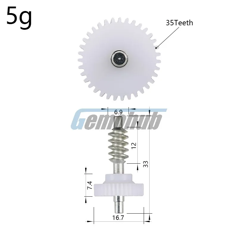 젬오허브 자동차 사이드 미러 수리 기어 금속 35T 모듈 모터 12V DC 좌우 스코다 옥타비아 4 카미크 NW4 자동차 액세서리 키트