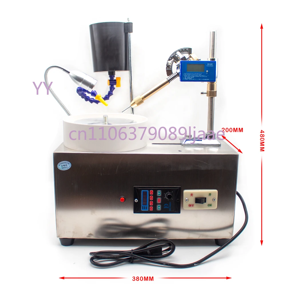 

Updated Digital Display Gemstone Grinding Machine Gem Faceting Machine Jade Stone Angle Machine Jewelry Polisher Flat Grinder