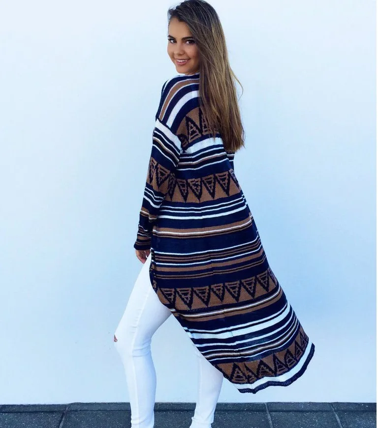 High-quality new women\'s collection pattern printed women\'s cardigan thin jacket jackets for women winter clothes women