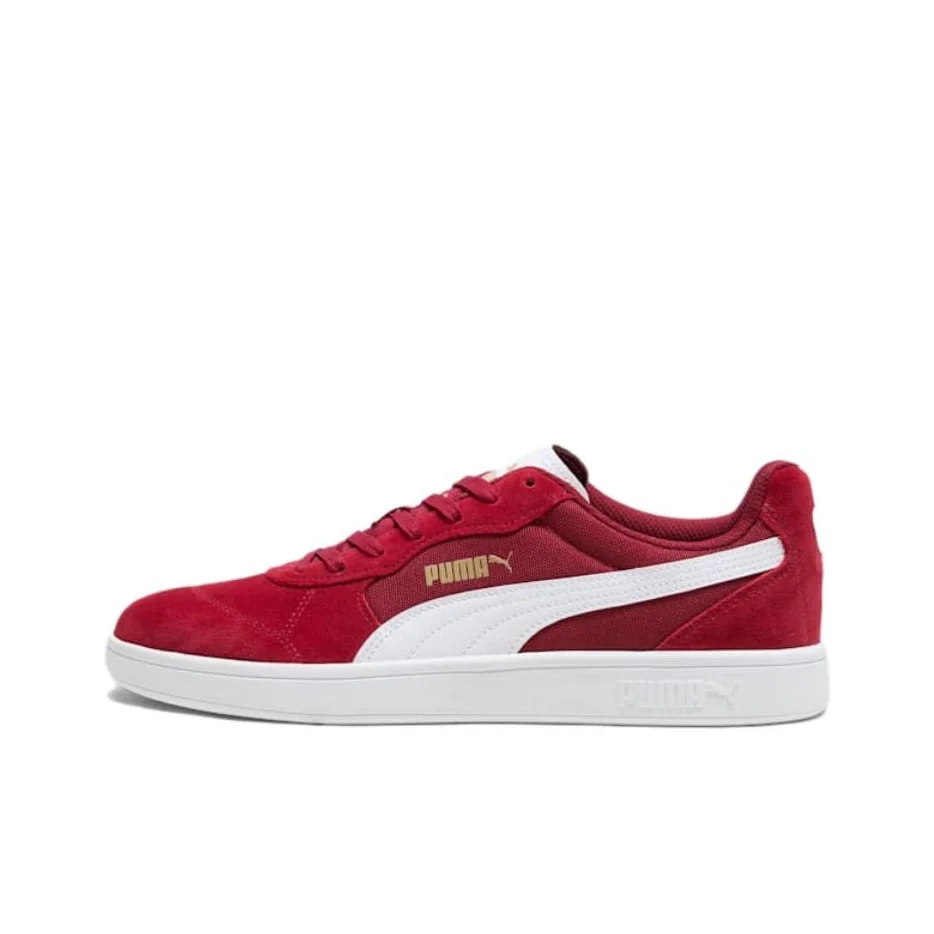 PUMA Astro Abrasion Resistant Low top Skateboard Shoes Men's Red 401439-04