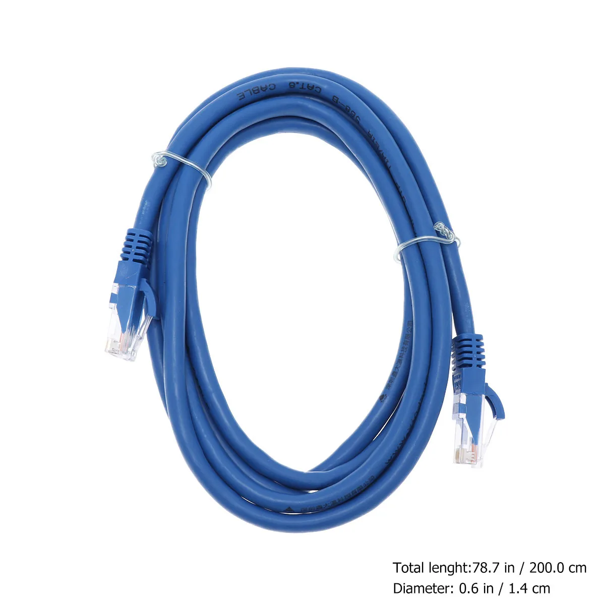

2m Rj45 Cat6 Ethernet Network Cable Gigabit Lan Cord High Speed Cable Ethernet Cord