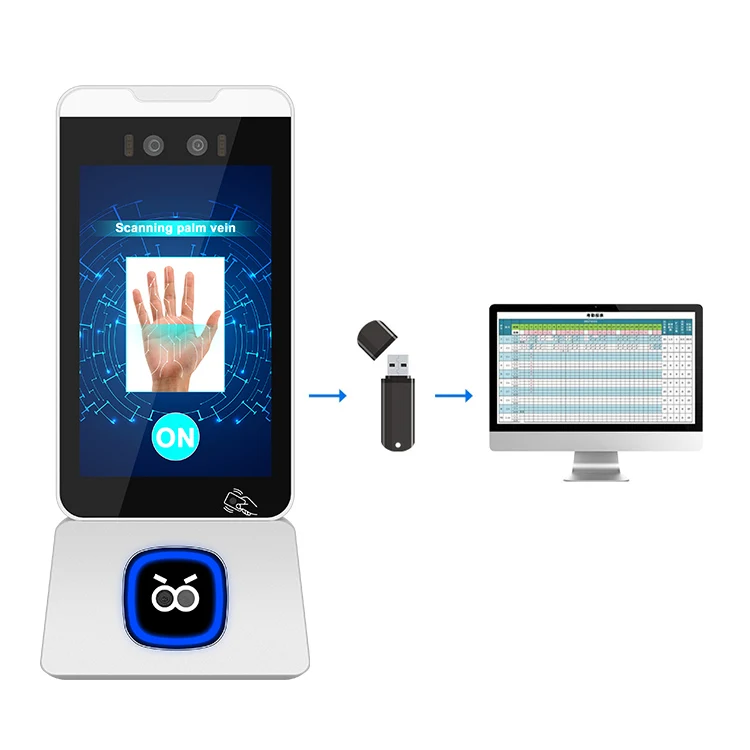 Sinmar Biometric Palm Vein Access Control Products Rfid Palmar Recognition Time Recording Time Recorder Attendance Machine Price