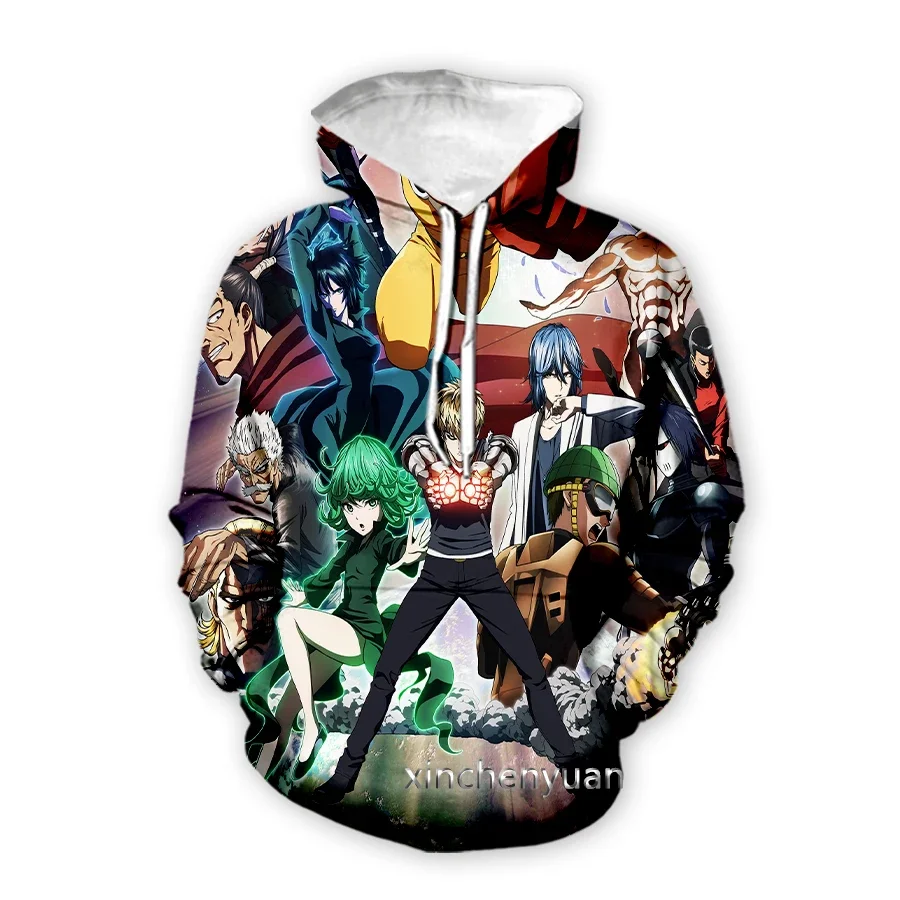 xinchenyuan Anime One Punch Man 3D Print Men Women Fashion Clothing Street Hip Hop Casual Sweatshirt Hoodies Z27