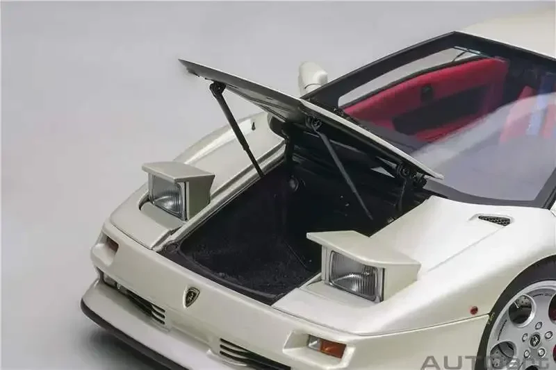 Autart-Lamborhini Ghost se jota diecast carモデル玩具、白いディスプレイ収集装飾品、ホビーギフト、1:18