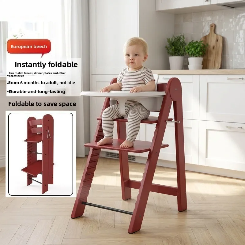cadeira-de-jantar-infantil-para-bebes-cadeira-de-crescimento-dobravel-em-madeira-macica-conjunto-de-cadeira-de-jantar-e-acessorios-cinto-de-seguranca-com-protecao-para-prato