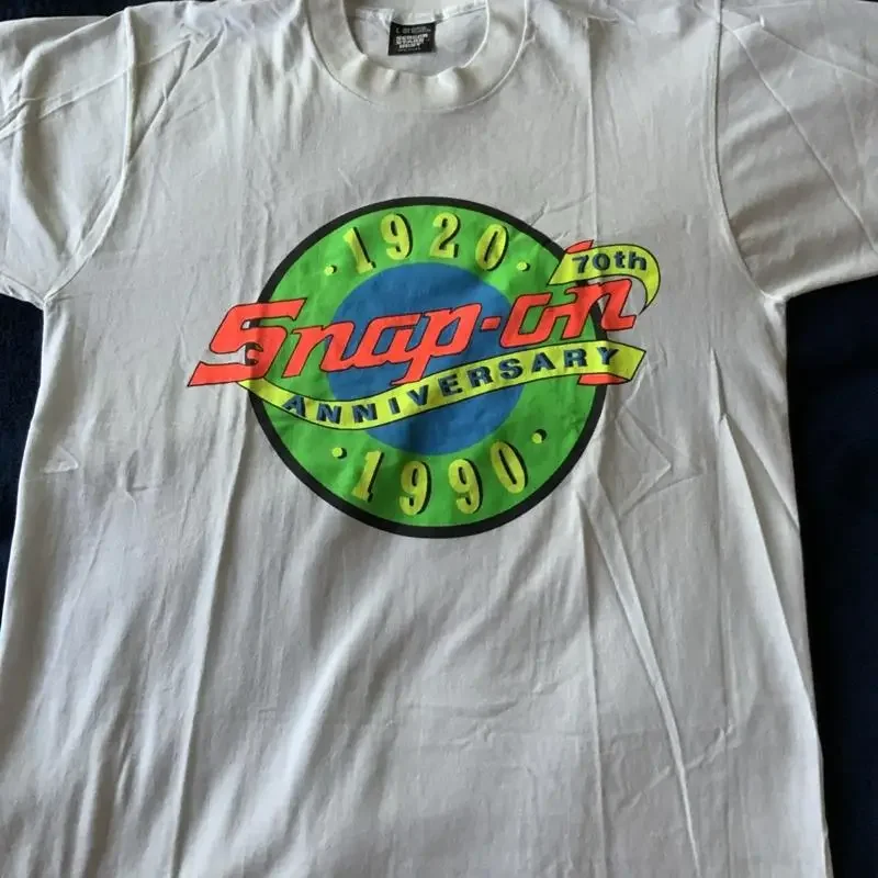 Vintage Snap On Tools 70Th Anniversary 1990 Screen Stars Mens Large T Shirt