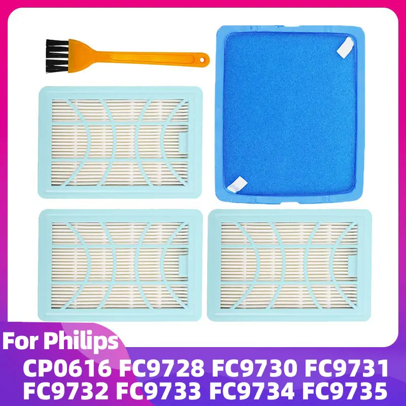 For Philips CP0616 FC9728 FC9730 FC9731 FC9732 FC9733 FC9734 FC9735 Vacuum HEPA Filter Domestic Replacement Part For Cleaner Kit