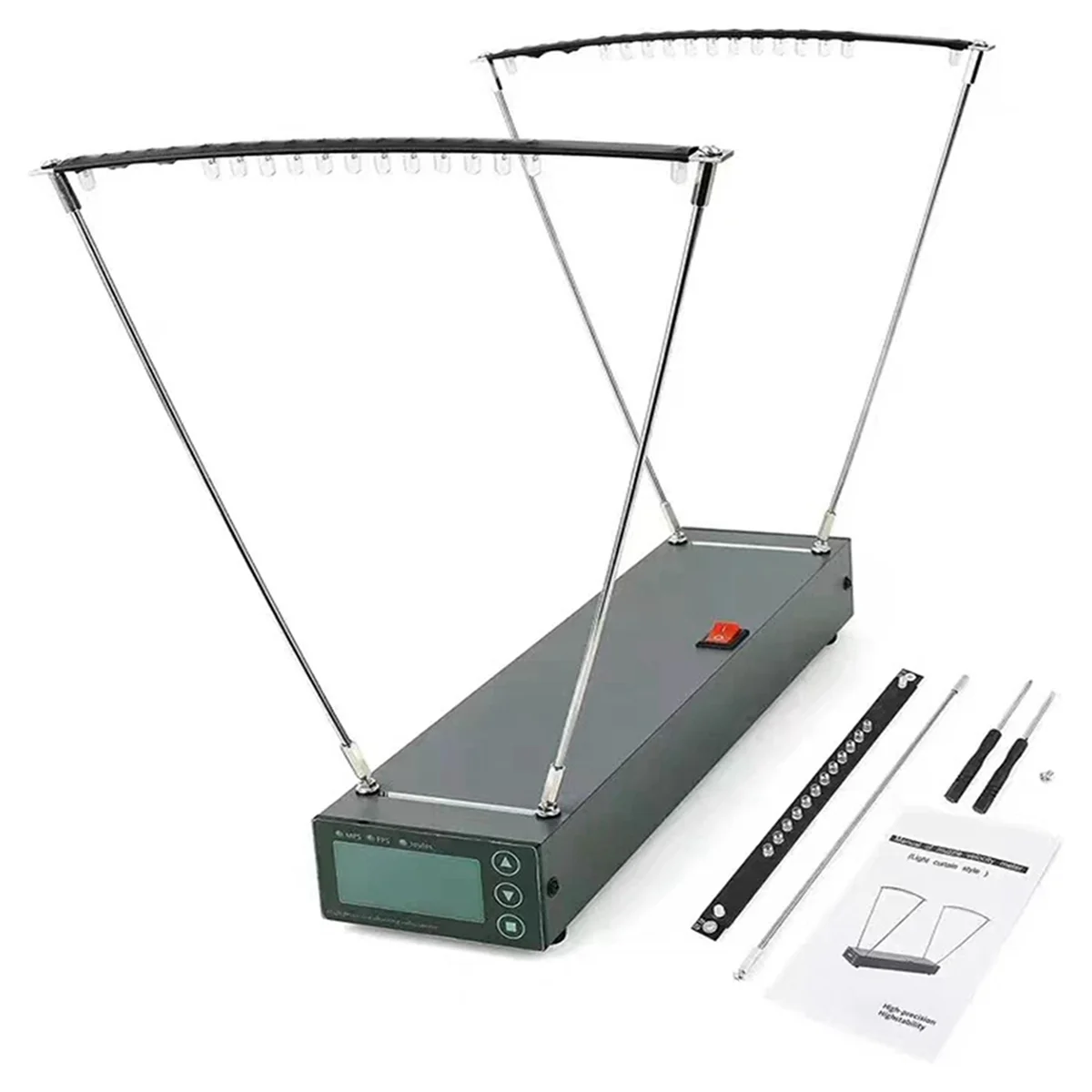 

Bow Velocity Measurement Tool Velocimetry Speed Measuring Instrument 0-2000MPS Professional Canopy-Type Speedometer