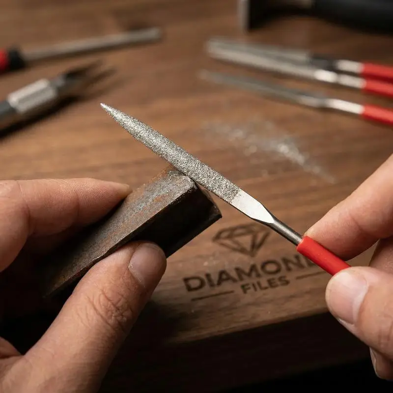 Woodworking Hand Tools Mini Needle File Kit For Carpentry Jewelry Stone Glass Metal Ceramic Polish Carving