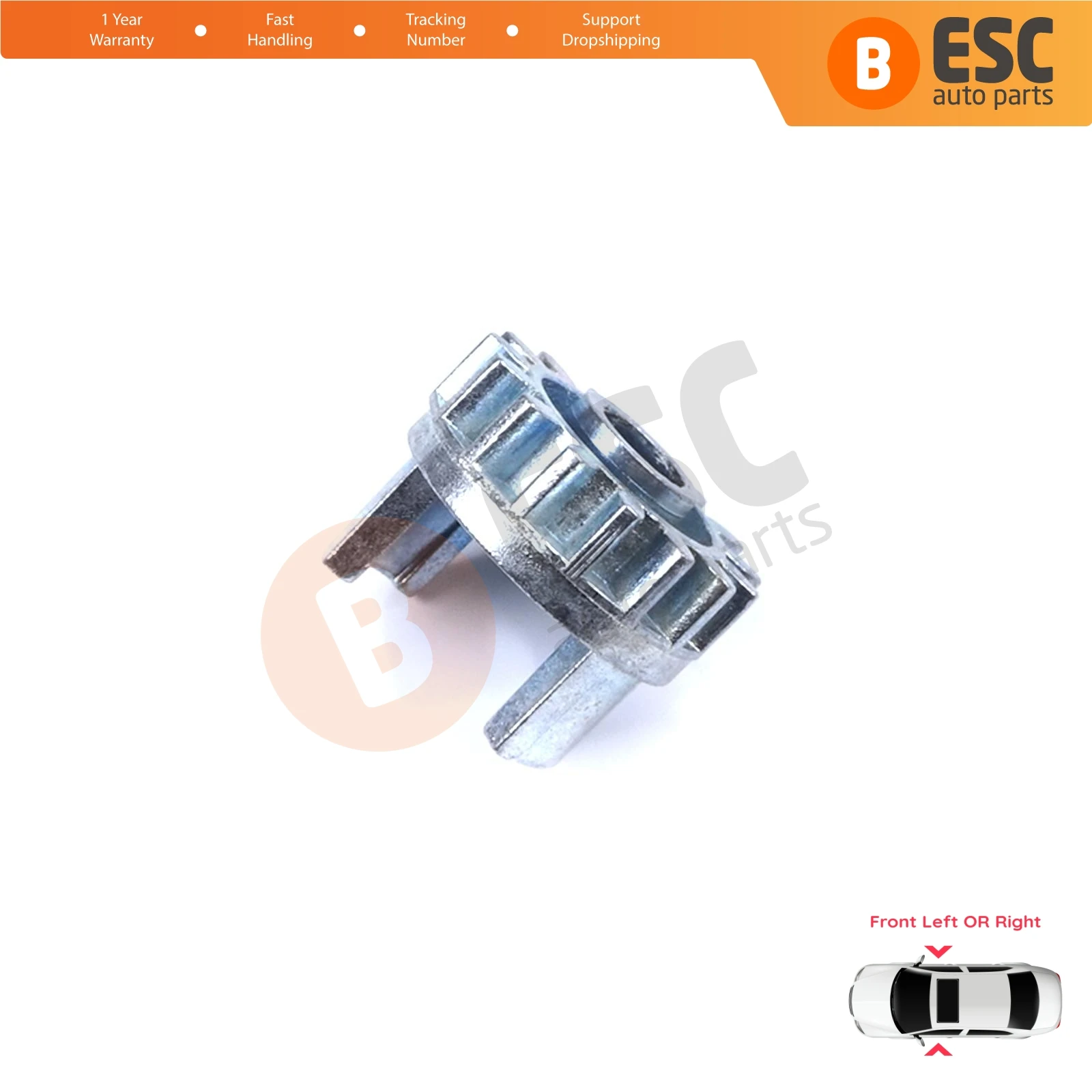 

EGE722 Manual Window Regulator Repair Gear Front for VW Transporter T4 MK4 Eurovan Caravelle 1990-2003