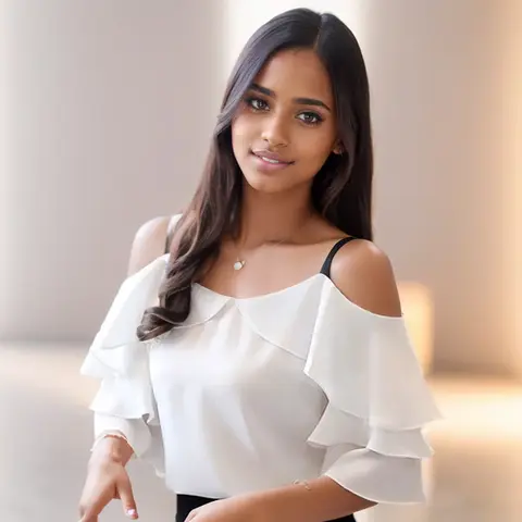 Women Tops and Blouses 2024 Summer Chiffon Shirt Casual Off-shoulder Butterfly Short Sleeve Clothes Blusas Mujer De Moda 3571 50