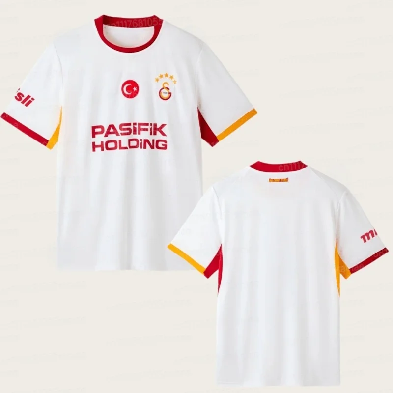 Neue 2026-27 Galatasaray Heim- und Auswärtstrikots, Schnell Trocknende Fan-T-Shirts, Atmungsaktive Sport-Fußballbekleidung im Familienstil – Detail 6