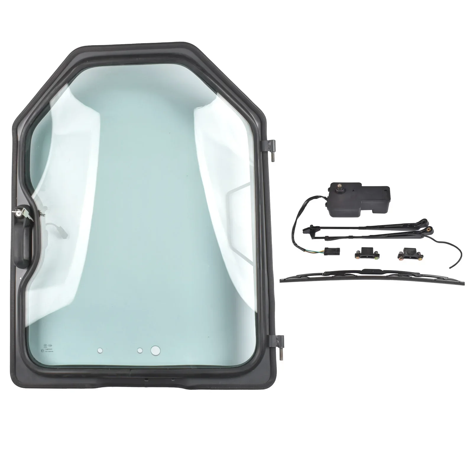 AP03 Front Cab Door Assembly 6730822 6729776 For Bobcat Skid Steer Loader 751 753 T190 T200 T250 T300 T320 7109665 6729776