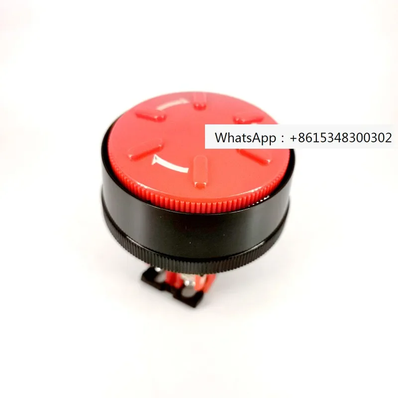 AR30V1E-11R button switch with an outer diameter of 72mm, punching machine with a large mushroom emergency stop hole of 30mm