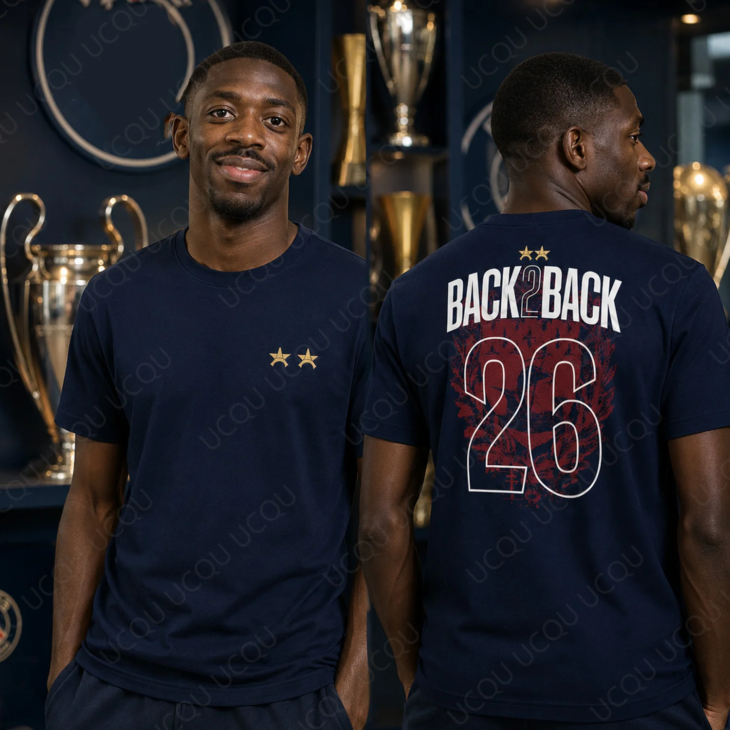 2026 New Summer Dembélé Back 2 Back 26 Commemorative T-Shirt  Collection Tee For Adults Kids Tops Oversized