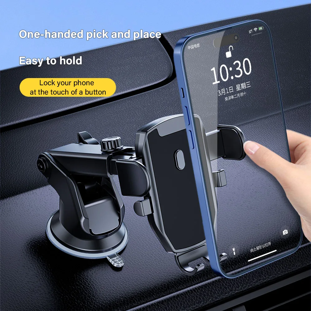 Universal Dashboard Windshield Sucker Car Phone Holder Mount Stand GPS Mobile Cell Support For iPhone Xiaomi Huawei Samsung