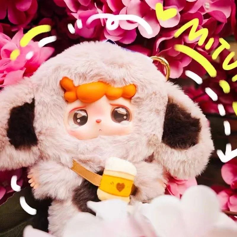 

Mitutu Hulala Plush Blind Boxes Cute Dolls Cartoon Anime Desktop OrnamentPeripheral Pendant Figure Surprise Children Toy Gifts