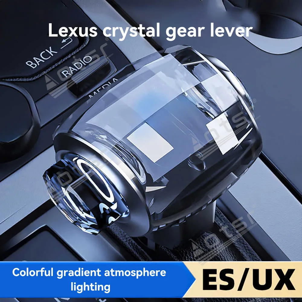 

Automobile parts Modified accessories For Lexus ES 2018-2025 ES Crystal gear lever Shift knob high quality comfortable feel