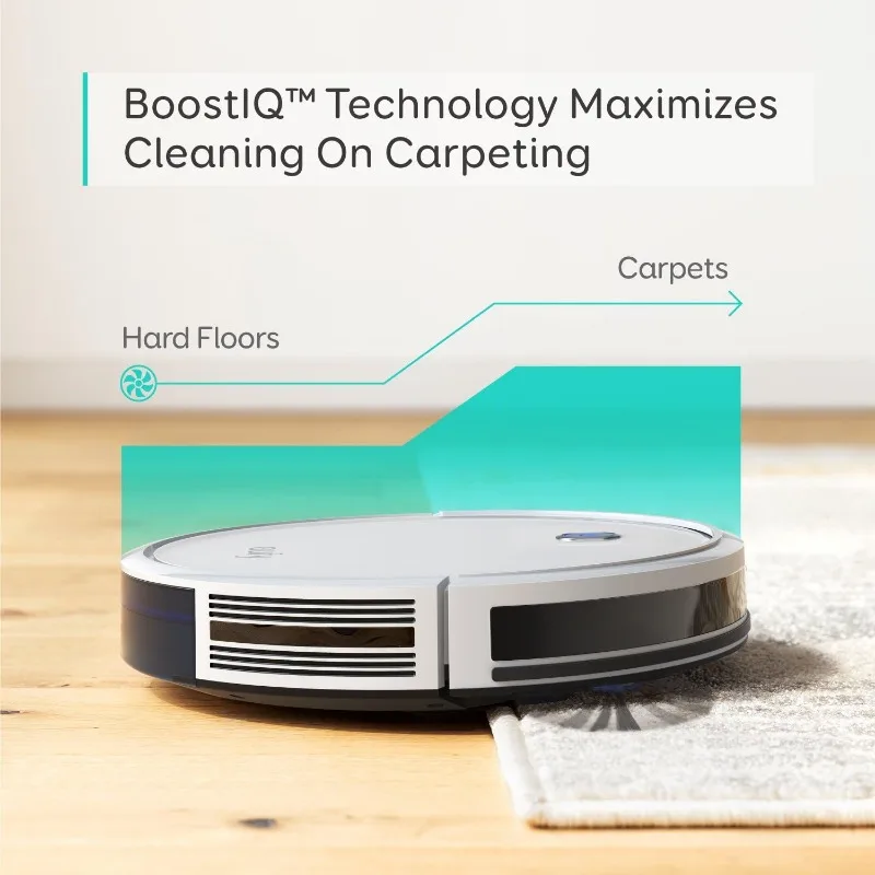 eufy BoostIQ RoboVac 11S(슬림), 로봇 진공 청소기, 초박형, 강력한 흡입, 조용하고 자체 충전 로봇 진공 청소기