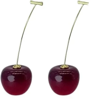Sweet Cherry Earrings for Women - Adorable 925 Silver Studs - Perfect Gift for Girls