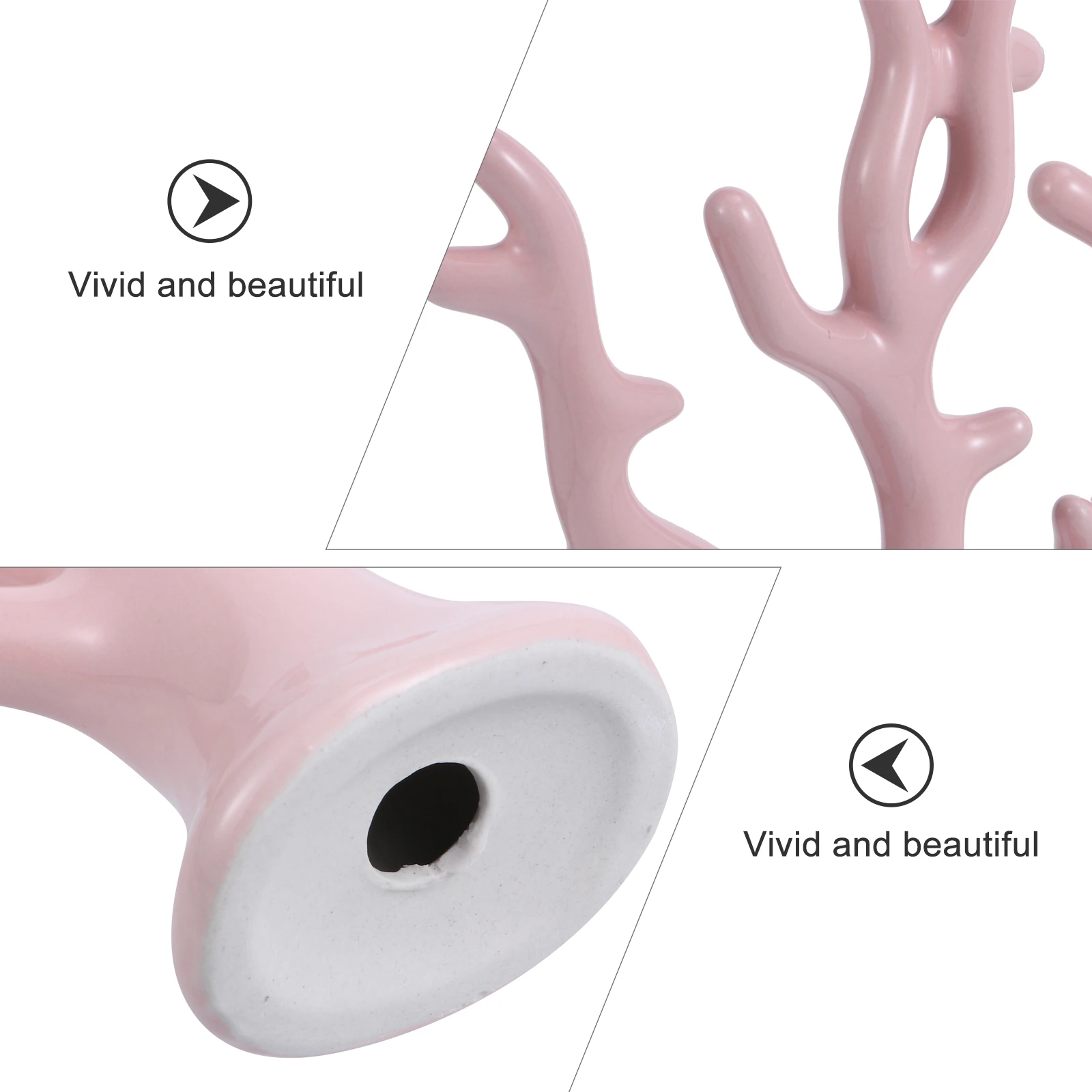 

1Pcs Red Ceramic Fortune Tree Decoration Exquisite Handicraft for Home Office Decor Gift Creative Nordic Style Ceramic Statue