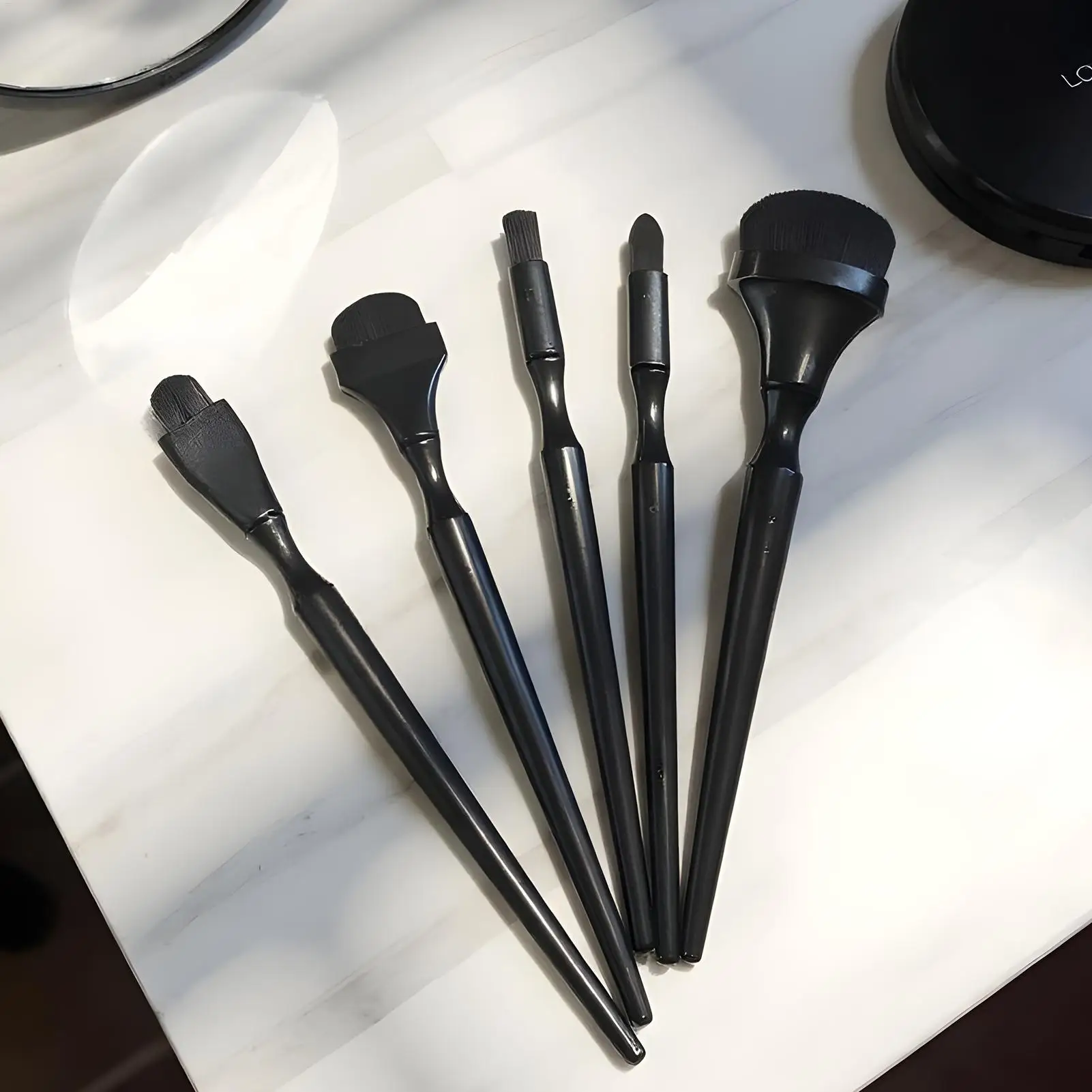 Blending Brushes for Charcoal Drawing 5 Pieces Painting Supplies Pastel Blending Brush Set for Art Students Teachers