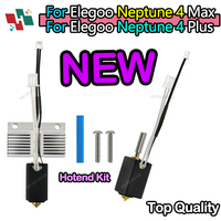 For Neptune 4 Max 24V 80W Hotend For ELEGOO Neptune 4 Plus Hotend Kit Ceramic Heating Rod Extruder Head 3D Printer Print Head